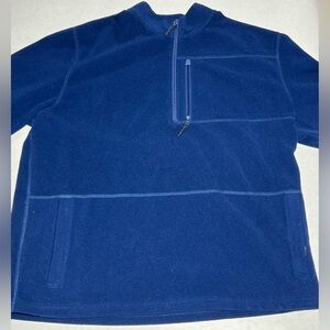 HUK brand 1/4 zip fleece style pull over jacket size XL